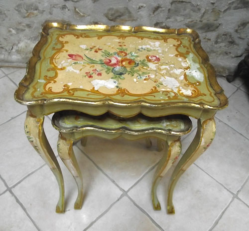 Vintage Giltwood tables